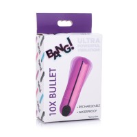 Bang 10 x Rechargeable Bullet - Purple 